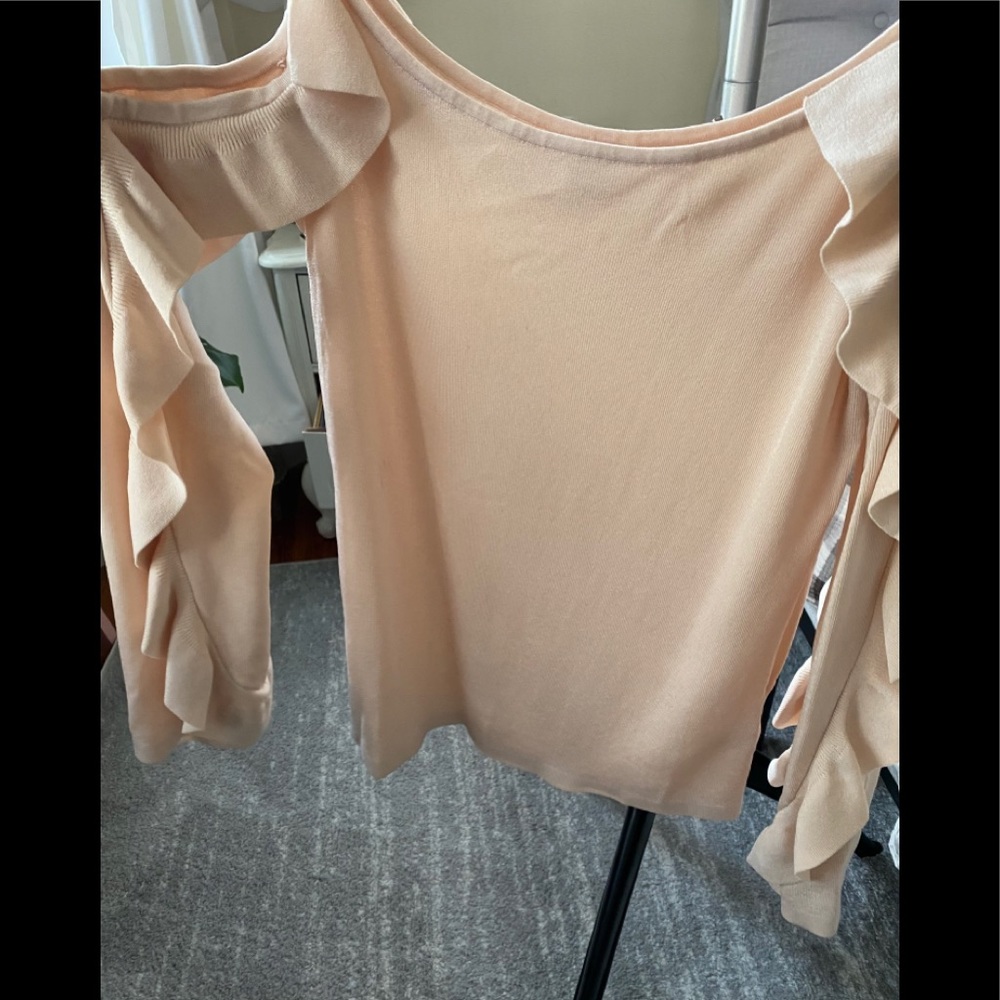 Club Monaco off the shoulder blouse